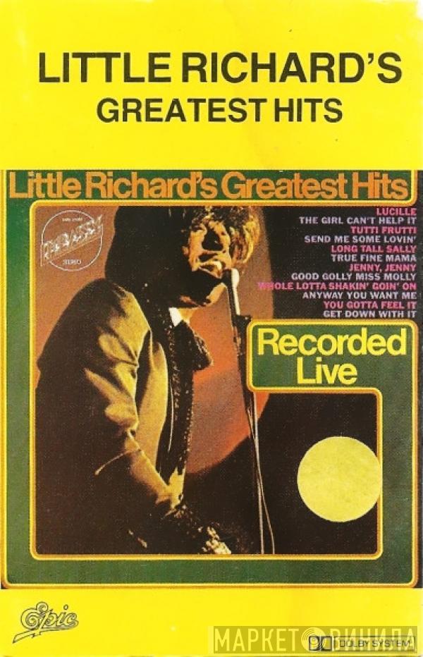  Little Richard  - Little Richard's Greatest Hits (Recorded Live)