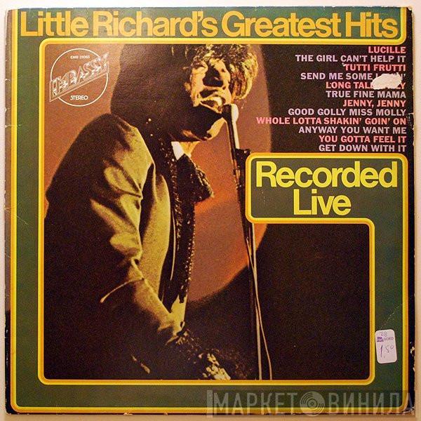  Little Richard  - Little Richard’s Greatest Hits - Recorded Live