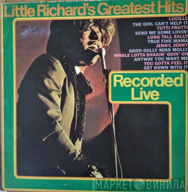  Little Richard  - Little Richard's Greatest Hits Recorded Live