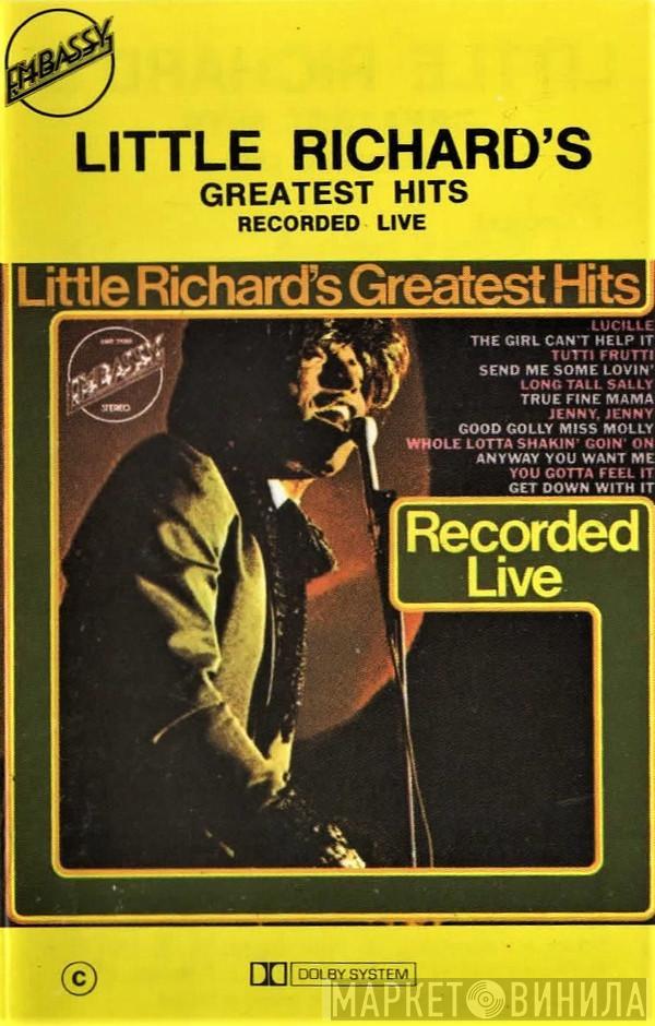  Little Richard  - Little Richard's Greatest Hits Recorded Live