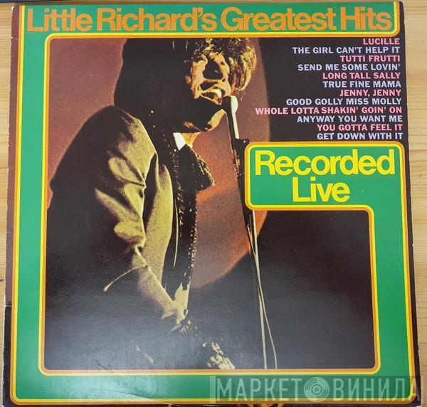  Little Richard  - Little Richard's Greatest Hits Recorded Live