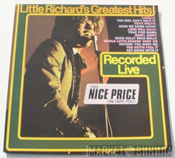  Little Richard  - Little Richard's Greatest Hits Recorded Live