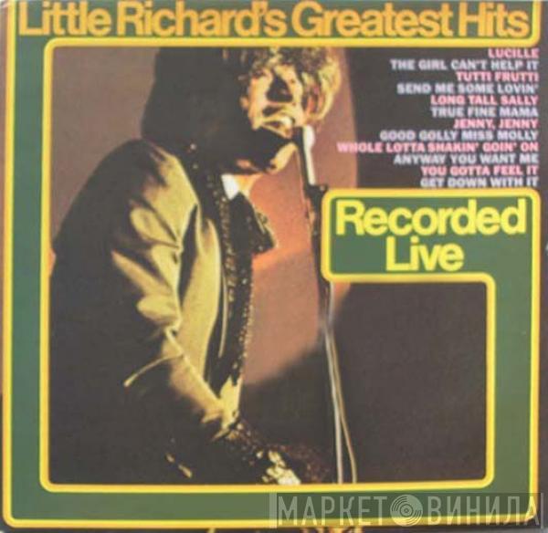  Little Richard  - Little Richard's Greatest Hits Recorded Live