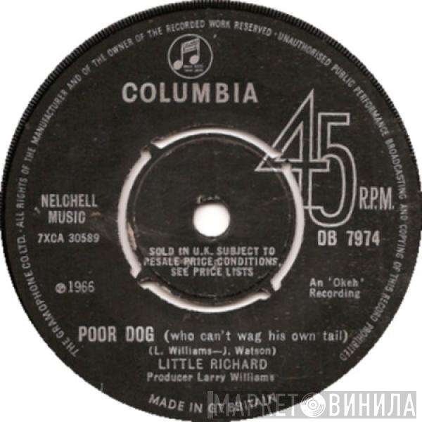 Little Richard - Poor Dog (Who Can't Wag His Own Tail) / Well