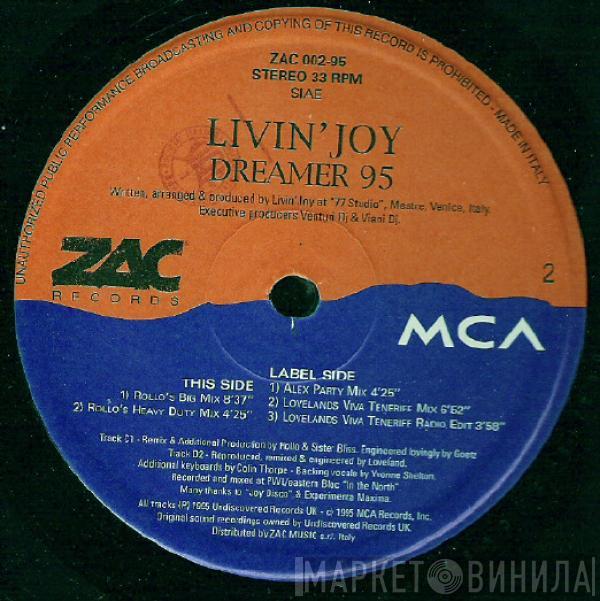  Livin' Joy  - Dreamer 95