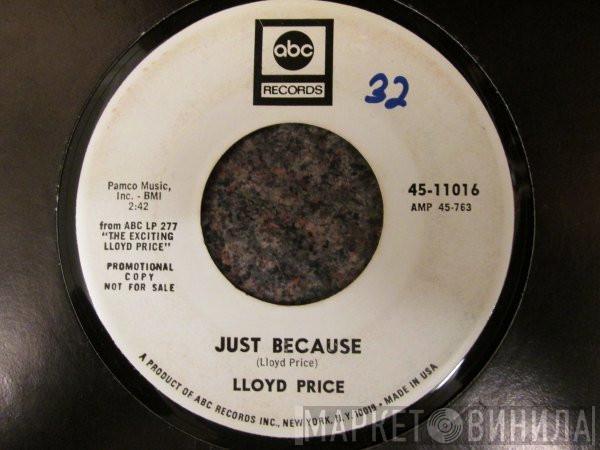 Lloyd Price - Just Because / Personality