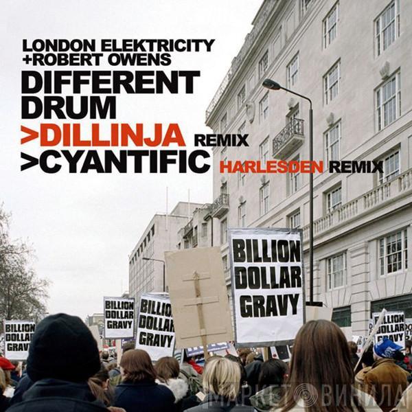 London Elektricity, Robert Owens - Different Drum (Dillinja Remix) / Harlesden (Cyantific Remix)