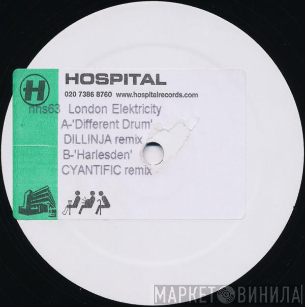 London Elektricity - Different Drum (Dillinja Remix) / Harlesden (Cyantific Remix)
