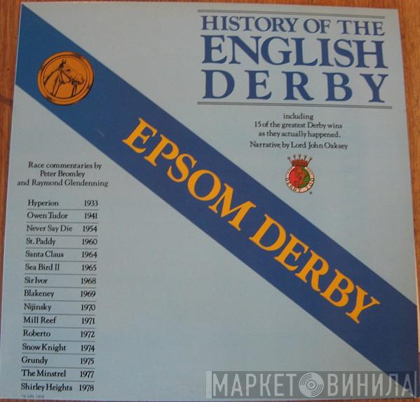 Lord John Oaksey - History Of The English Derby - Epsom Derby