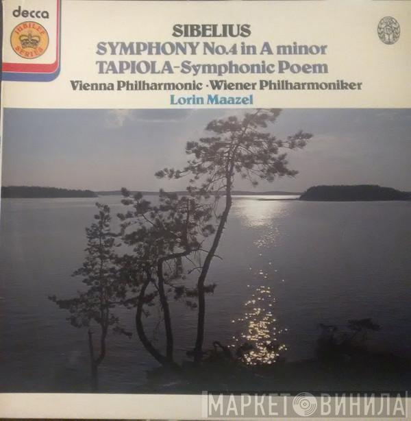 Lorin Maazel, Jean Sibelius, Wiener Philharmoniker - Symphony No.4 / Tapiola