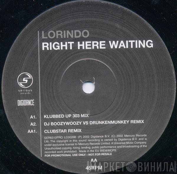 Lorindo - Right Here Waiting