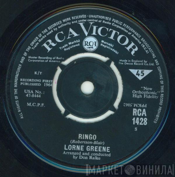  Lorne Greene  - Ringo / Bonanza