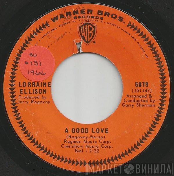 Lorraine Ellison - A Good Love / I'm Over You