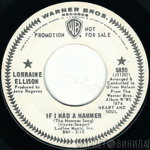 Lorraine Ellison - If I Had A Hammer / Heart And Soul