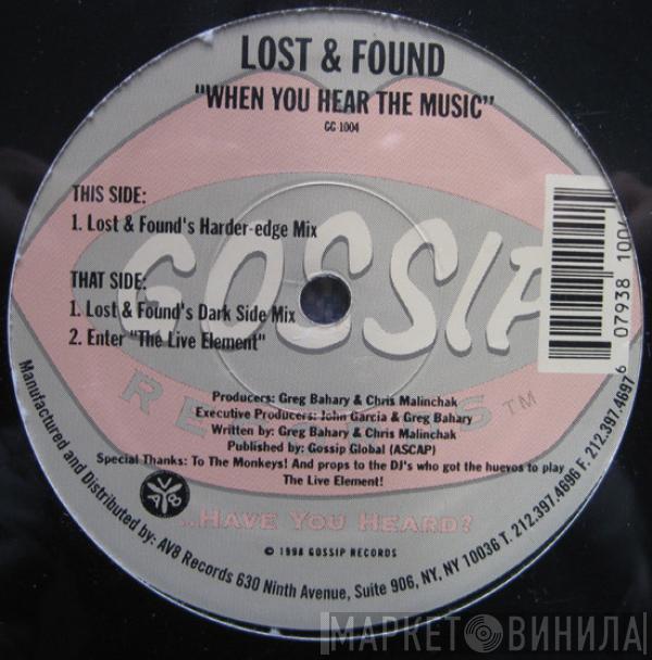 Lost & Found - When You Hear The Music