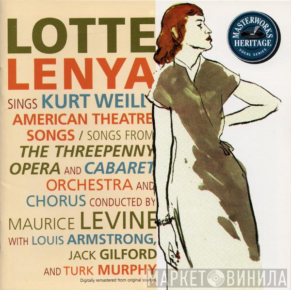 Lotte Lenya - Lotte Lenya Sings Kurt Weill (American Theatre Songs)