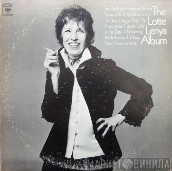  Lotte Lenya  - The Lotte Lenya Album