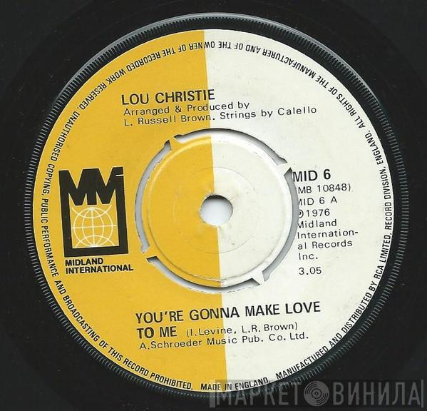 Lou Christie - You're Gonna Make Love To Me / Fantasies