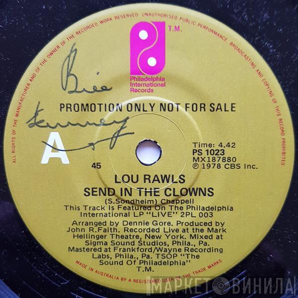  Lou Rawls  - Send In The Clowns / This Song Will Last Forever