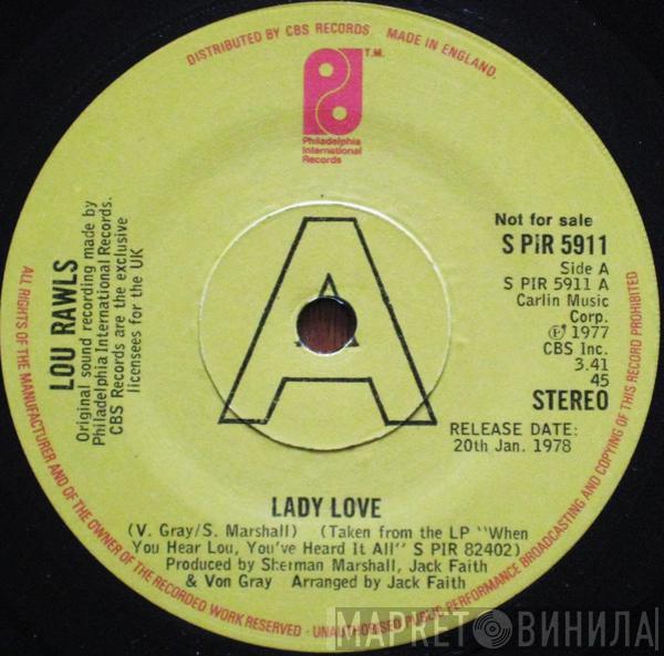 Lou Rawls - Lady Love