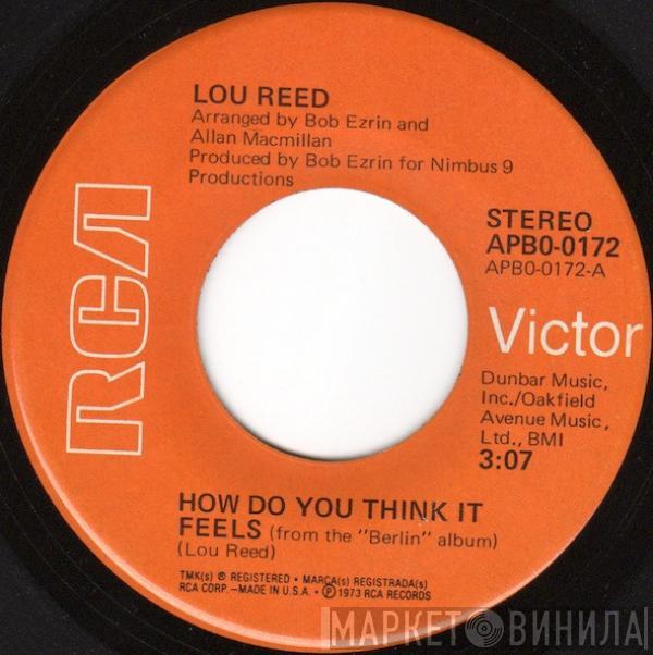  Lou Reed  - How Do You Thinks It Feels / Lady Day