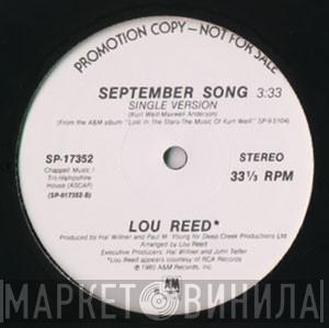 Lou Reed - September Song