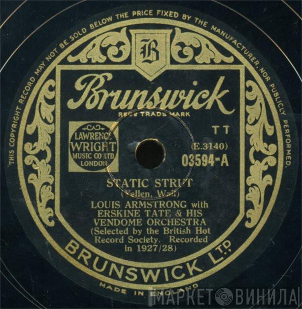Louis Armstrong, Erskine Tate's Vendome Orchestra - Static Strut / Stomp Off, Let's Go