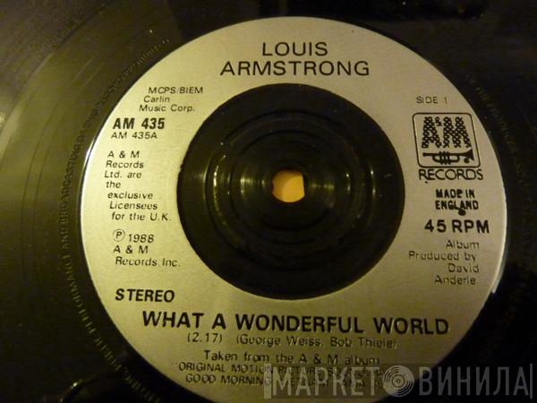 Louis Armstrong, Wayne Fontana & The Mindbenders - What A Wonderful World / Game Of Love