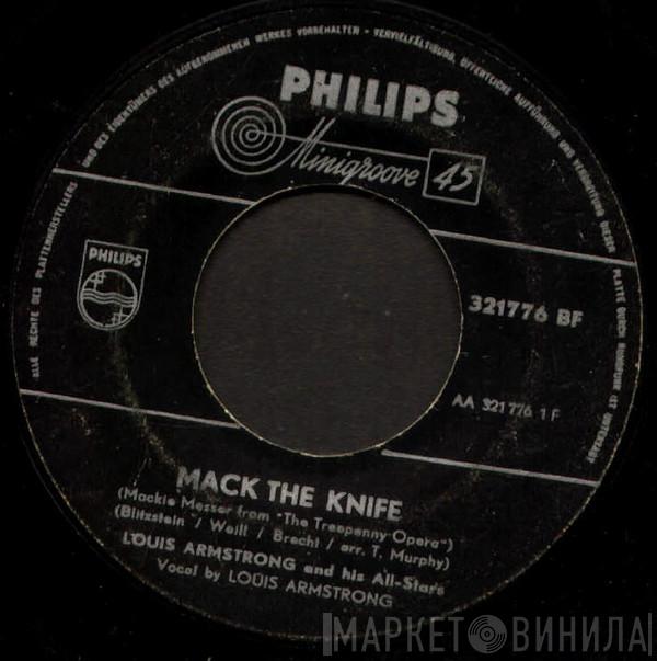  Louis Armstrong And His All-Stars  - Mack The Knife / Back O'Town Blues