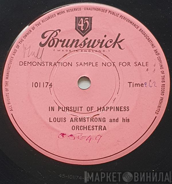 Louis Armstrong And His Orchestra - In Pursuit Of Happiness