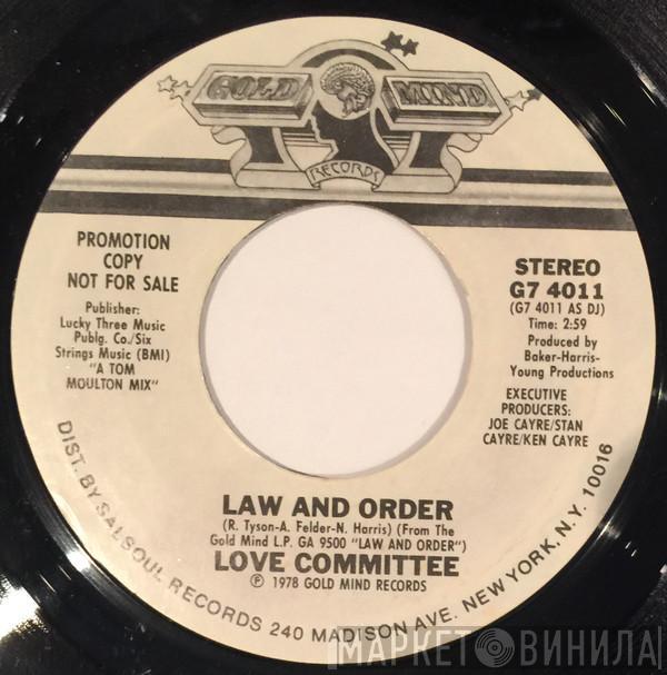  Love Committee  - Law And Order