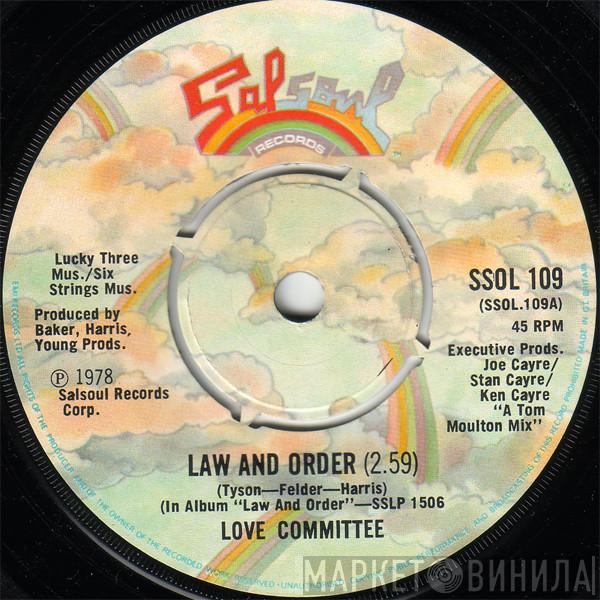  Love Committee  - Law And Order