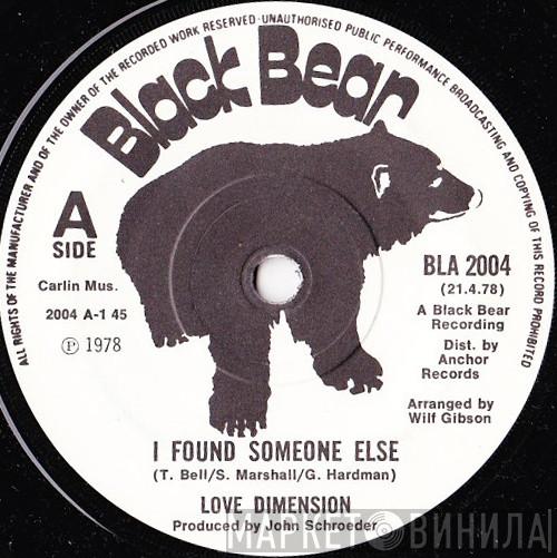 Love Dimension - I Found Someone Else