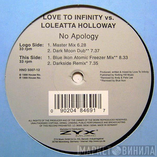 Love To Infinity, Loleatta Holloway - No Apology