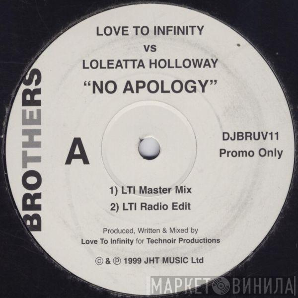 Love To Infinity, Loleatta Holloway - No Apology