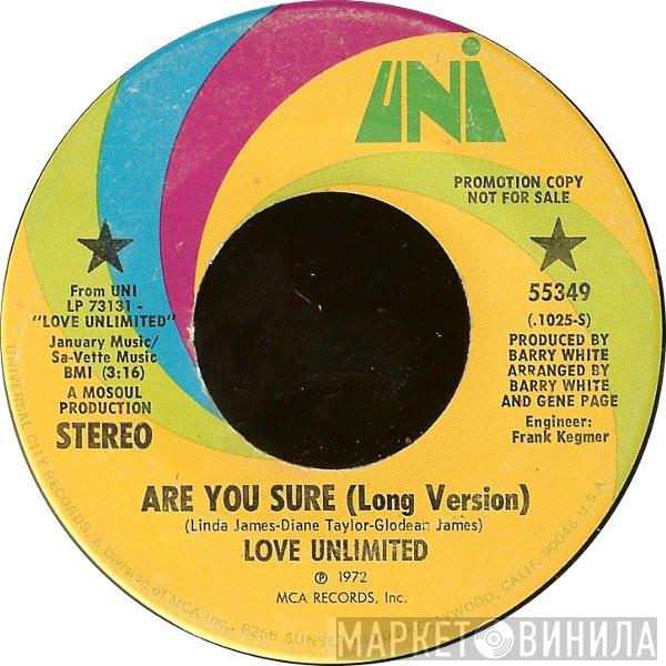 Love Unlimited - Are You Sure