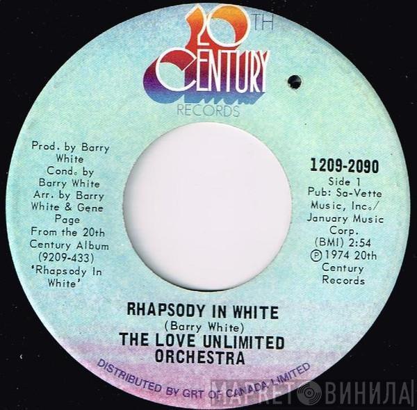  Love Unlimited Orchestra  - Rhapsody In White / Barry's Theme