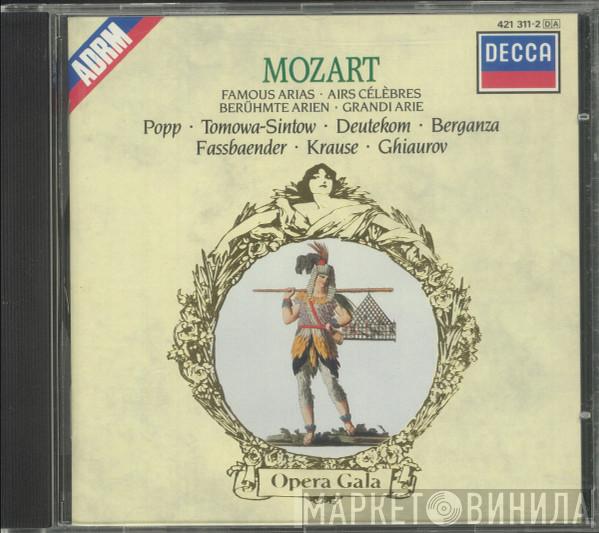 , Lucia Popp , Anna Tomowa-Sintow , Cristina Deutekom , Teresa Berganza , Brigitte Fassbaender , Tom Krause  Nicolai Ghiaurov  - Mozart : Famous Arias - Airs Célèbres - Berühmte Arien - Grandi Arie