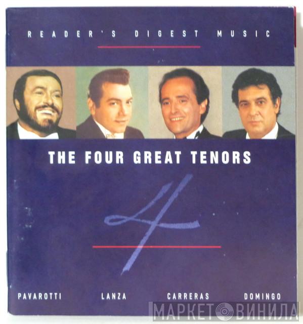 , Luciano Pavarotti , Mario Lanza , José Carreras  Placido Domingo  - The Four Great Tenors