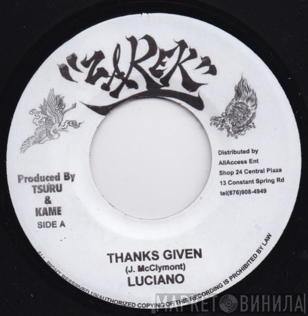 Luciano  - Thanks Given