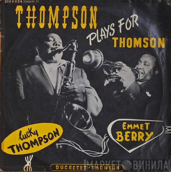 , Lucky Thompson  Emmett Berry  - Thompson Plays For Thomson
