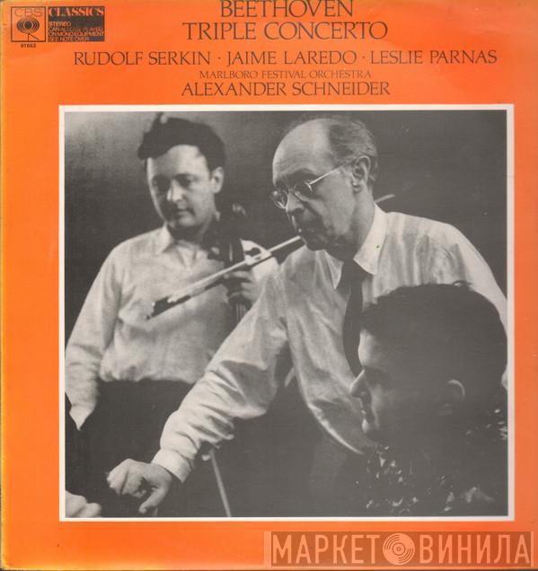 , Ludwig van Beethoven . Rudolf Serkin . Jaime Laredo  Leslie Parnas  - Concerto In C Major For Piano, Violin, Cello And Orchestra,Op.56 ("Triple")