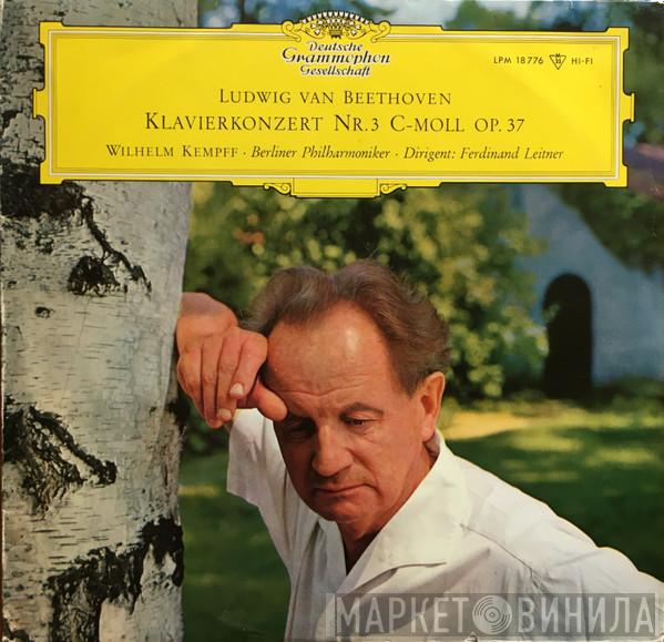 – Ludwig van Beethoven · Wilhelm Kempff · Berliner Philharmoniker  Ferdinand Leitner  - Klavierkonzert Nr. 3 C-moll Op. 37
