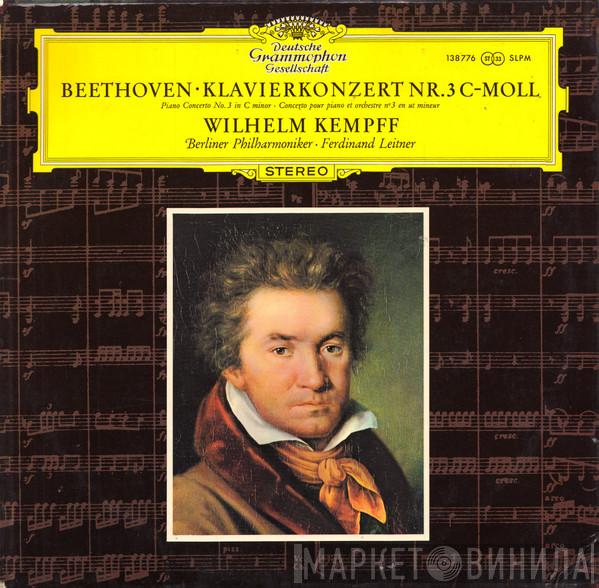 – Ludwig van Beethoven · Wilhelm Kempff · Berliner Philharmoniker  Ferdinand Leitner  - Klavierkonzert Nr. 3 C-Moll