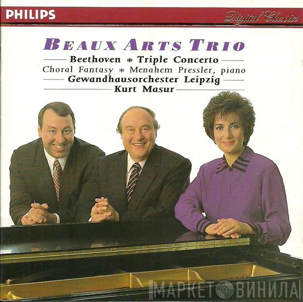 Ludwig van Beethoven, Beaux Arts Trio, Menahem Pressler, MDR Rundfunkchor, Gewandhausorchester Leipzig, Kurt Masur - Triple Concerto / Choral Fantasy