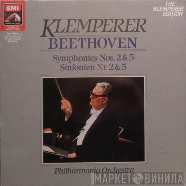 Ludwig van Beethoven, Otto Klemperer, Philharmonia Orchestra - Symphonies Nos. 2 & 5 / Sinfonien Nr. 2 & 5