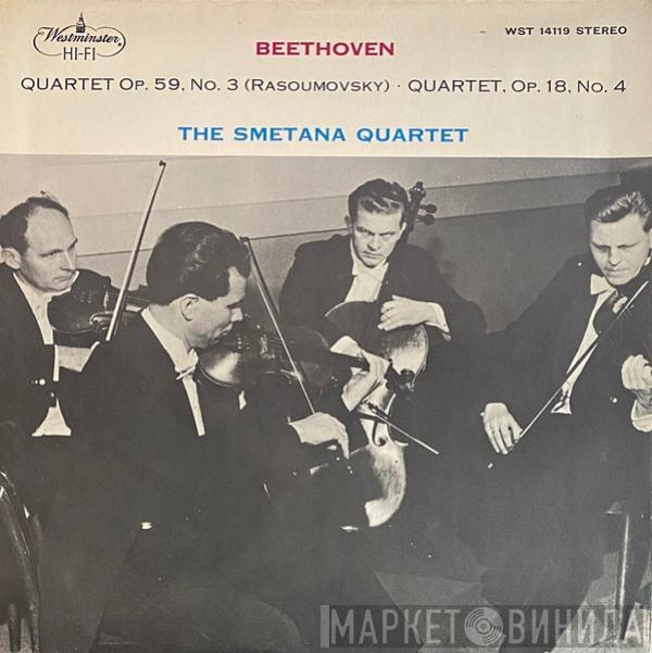 Ludwig van Beethoven, Smetana Quartet - Quartet Op. 59, No. 3 (Rasoumovsky) / Quartet, Op. 18, No. 4