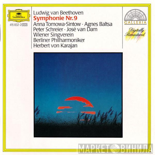 Ludwig van Beethoven, Anna Tomowa-Sintow, Agnes Baltsa, Peter Schreier, José van Dam, Wiener Singverein, Berliner Philharmoniker, Herbert von Karajan - Symphonie Nr. 9