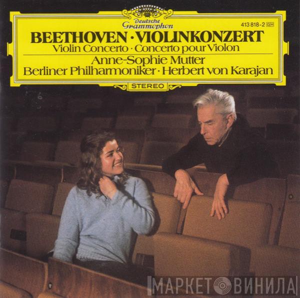 Ludwig van Beethoven, Anne-Sophie Mutter, Berliner Philharmoniker, Herbert von Karajan - Violinkonzert