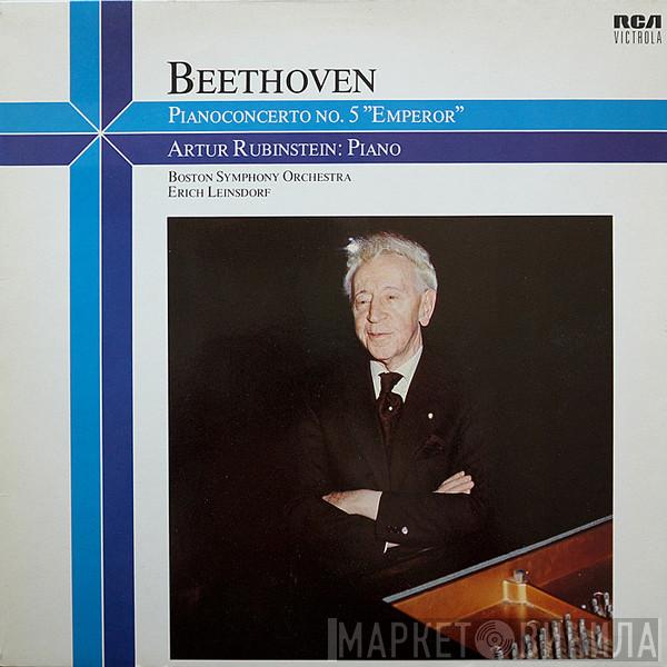 Ludwig van Beethoven, Arthur Rubinstein, Boston Symphony Orchestra, Erich Leinsdorf - Pianoconcerto No. 5 "Emperor"